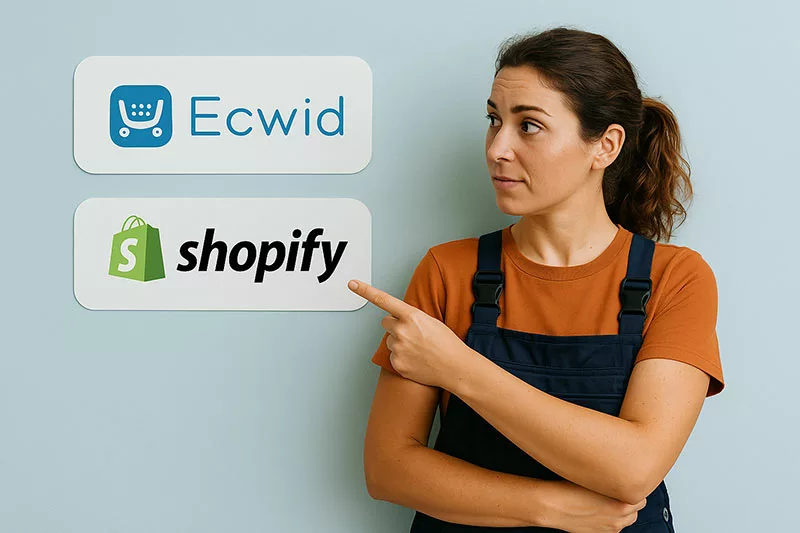 Wechsel auf Shopify oder Ecwid Wechsel auf Shopify oder Ecwid
